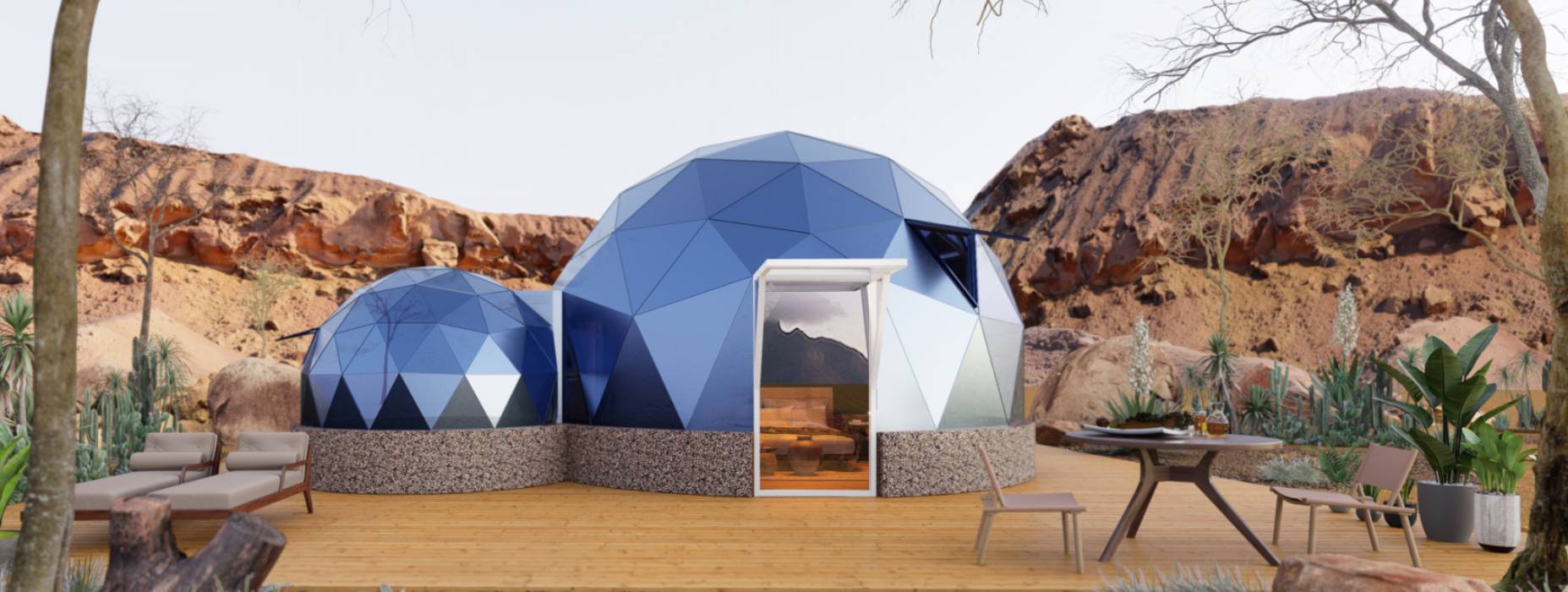 深圳球形智能光伏玻璃星空房